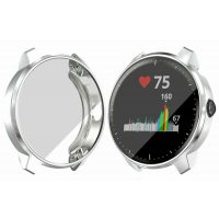 Husă din silicon pentru Garmin Vivoactive 3 Music - Argintie