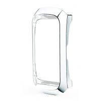 Husă din silicon pentru Samsung Galaxy Fit - Argintie