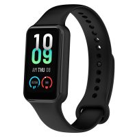 Curea din silicon eses pentru Amazfit Band 7 - Negru