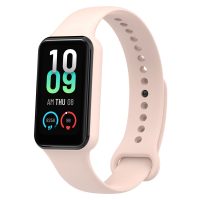 Curea din silicon eses pentru Amazfit Band 7 - Roz