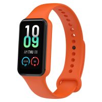 Curea din silicon eses pentru Amazfit Band 7 - Portocaliu
