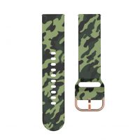Curea din silicon eses Sports - Camuflaj, 20 mm
