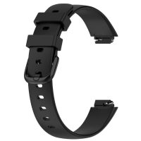 Curea din silicon eses pentru Fitbit Inspire 3 - Mărimea L, Negru