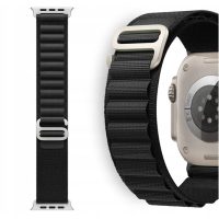 Curea de mână Alpine Traction pentru Apple Watch - Negru, 42mm, 44mm, 45mm, 49mm