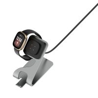 Stativ de încărcare eses pentru Fitbit Versa 3 și 4, Sense 1 și 2 - Gri