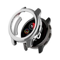Ramă din silicon pentru Garmin Venu 2 Plus - Argintie