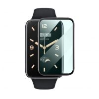 Folie de protecție cu margine neagră pentru Xiaomi Smart Band 7 Pro