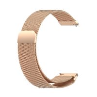 Inele Milanese twist - Aur roz, 24 mm