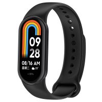 brățară din silicon pentru Xiaomi Smart Band 8, 9 și 10 - Neagra
