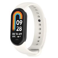 brățară din silicon pentru Xiaomi Smart Band 8, 9 și 10 - Alb