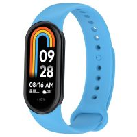 brățară din silicon pentru Xiaomi Smart Band 8, 9 și 10 - Albastru deschis