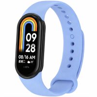 brățară din silicon pentru Xiaomi Smart Band 8, 9 și 10 - Albastru deschis