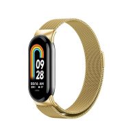 brățară milaneză pentru Xiaomi Smart Band 8, 9 și 10 - Auriu