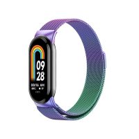 brățară milaneză pentru Xiaomi Smart Band 8, 9 și 10 - Curcubeu