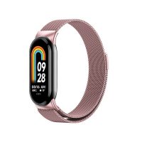 brățară milaneză pentru Xiaomi Smart Band 8, 9 și 10 - Roz