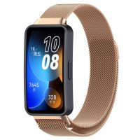 esem curea milaneză pentru Huawei Band 8, 9 și 10 - Roz auriu