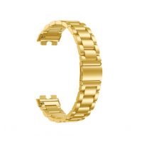 esem curea din metal pentru Huawei Band 8, 9 și 10 - Aurie