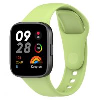 Curea din silicon eses pentru Xiaomi Redmi Watch 3 - Verde deschis