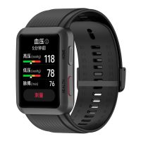 Curea din silicon eses pentru Huawei Watch D - Negru