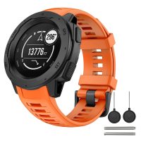 Curea din silicon eses pentru Garmin Instinct și Instinct 2 - Portocalie