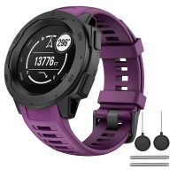 Curea din silicon eses pentru Garmin Instinct și Instinct 2 - Violet