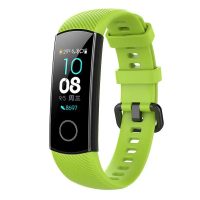 Curea din silicon eses pentru Honor Band 4 și Honor Band 5 - Verde deschis
