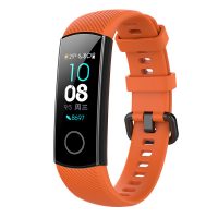Curea din silicon eses pentru Honor Band 4 și Honor Band 5 - Portocalie