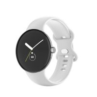 Curea din silicon eses pentru Google Pixel Watch 1, 2 - Albă, mărimea L