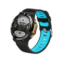 Curea sport din silicon eses pentru Xiaomi Amazfit T-Rex 2 - Negru albastru