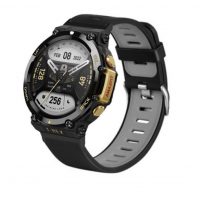 Curea sport din silicon eses pentru Xiaomi Amazfit T-Rex 2 - Negru gri