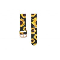 Curea din silicon eses Sports - Model floarea-soarelui, 18 mm