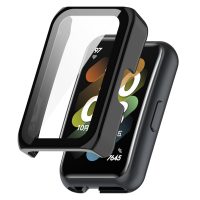 Culoare de protecție pentru Huawei Band 6 și 7, Honor Band 6 și 7 și Huawei Watch Fit Mini - Neagră