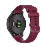 Curea din silicon cu eliberare rapidă eses pentru Garmin - Vișinie, 20 mm