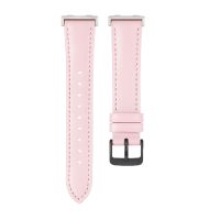 eses Brățară din piele pentru Huawei Band 8, 9 și 10 - Roz