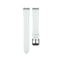 eses Brățară din piele pentru Huawei Band 8, 9 și 10 - Crem