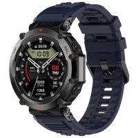 Curea din silicon eses pentru Xiaomi Amazfit T-Rex Ultra - Albastru închis
