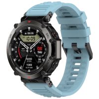 Curea din silicon pentru Xiaomi Amazfit T-Rex Ultra - Albastru deschis