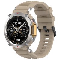 Curea din silicon eses pentru Xiaomi Amazfit T-Rex Ultra - Bej