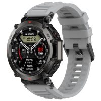 Curea din silicon eses pentru Xiaomi Amazfit T-Rex Ultra - Gri