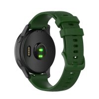 Brățară de silicone cu prindere rapidă pentru Garmin - verde închis, 18 mm