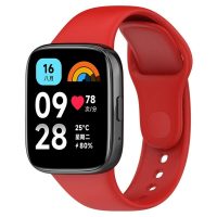 Brățară din silicon pentru Xiaomi Redmi Watch 3 Active - Roșie