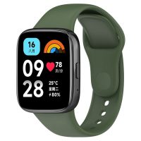 Brățară din silicon pentru Xiaomi Redmi Watch 3 Active - Verde închis