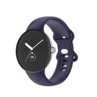 Brățară din silicon pentru Google Pixel Watch 1, 2 - Albastru închis, mărimea S