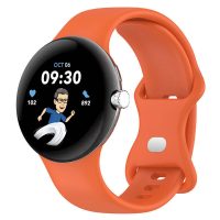 Brățară din silicon pentru Google Pixel Watch 1, 2 - Portocalie, mărimea S
