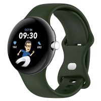 Brățară din silicon pentru Google Pixel Watch 1, 2 - Verde închis, mărimea S
