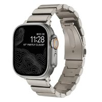 brățară din titan pentru Apple Watch - argintie mată 42mm, 44mm, 45mm, 49mm
