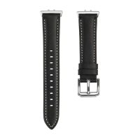 Brățara din piele pentru Samsung Galaxy Fit 3 - Negru