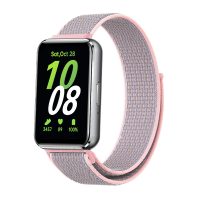 brățară din nailon pentru Samsung Galaxy Fit 3 - Roz