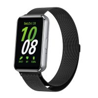 brățară Milanese pentru Samsung Galaxy Fit 3 - Negru