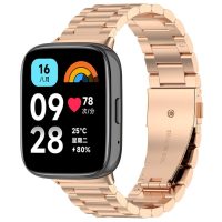 eses Metalică brățară pentru Xiaomi Redmi Watch 3 Active - Roz auriu